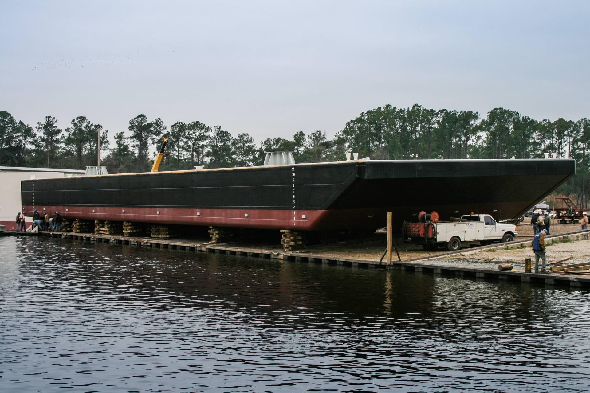 Unpowered Target Ship — Fabrication — Pakistan Navy engineering project by FAST Engineering & Services — photo 4